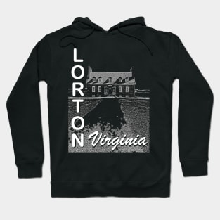 Lorton - Gunston Hall - White Hoodie